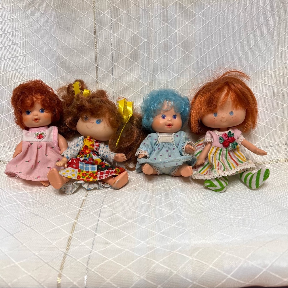 Vintage Strawberry Shortcake Dolls and Friends. Vintage dolls and Toys